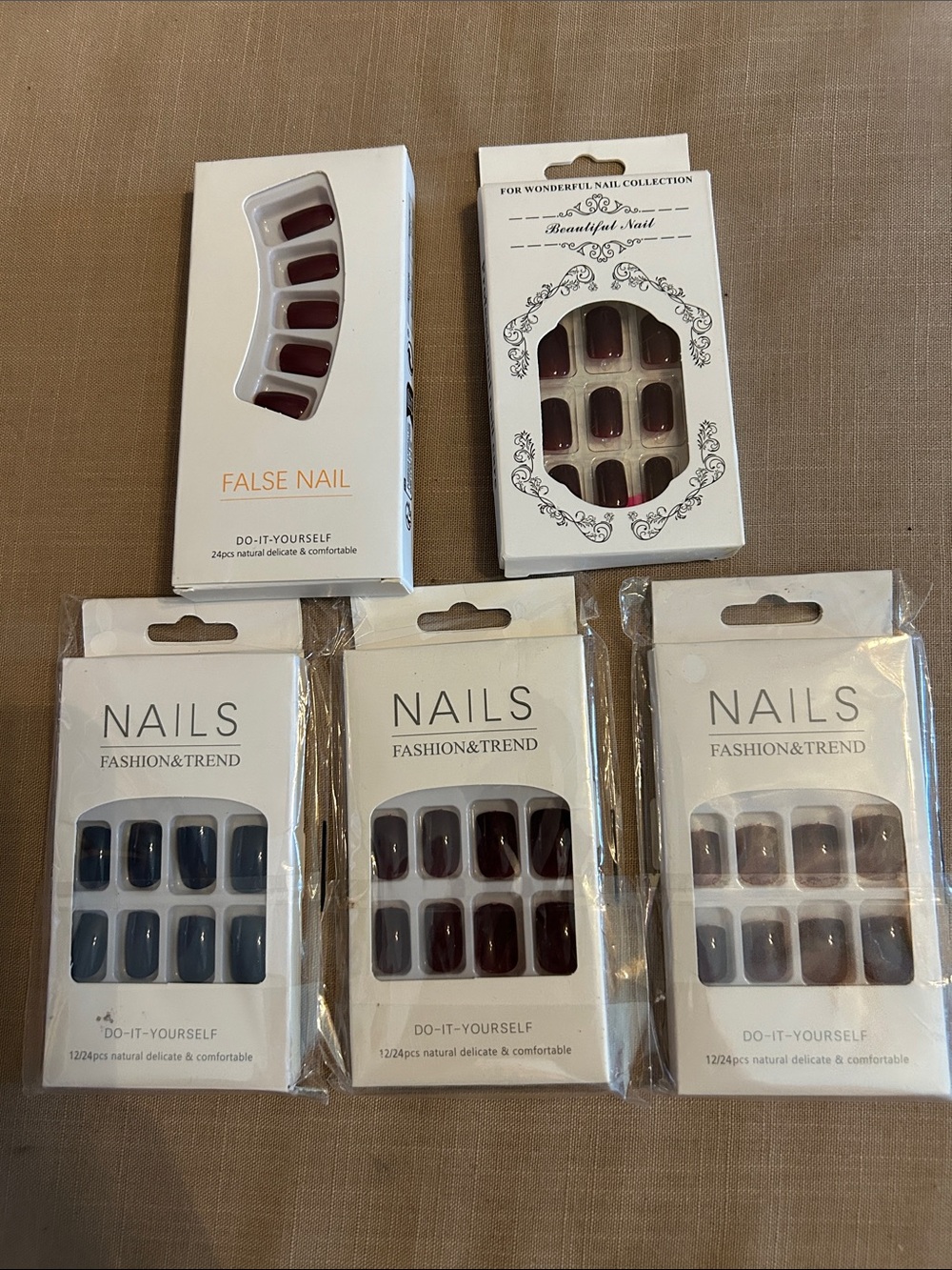 NWT Press-On Set — Assorted colors